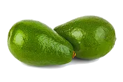 Billede af to avocadoer